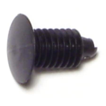 Midwest Fastener 13/64" x 1/2" Black Plastic Hole Flex Retainers 10PK 69148